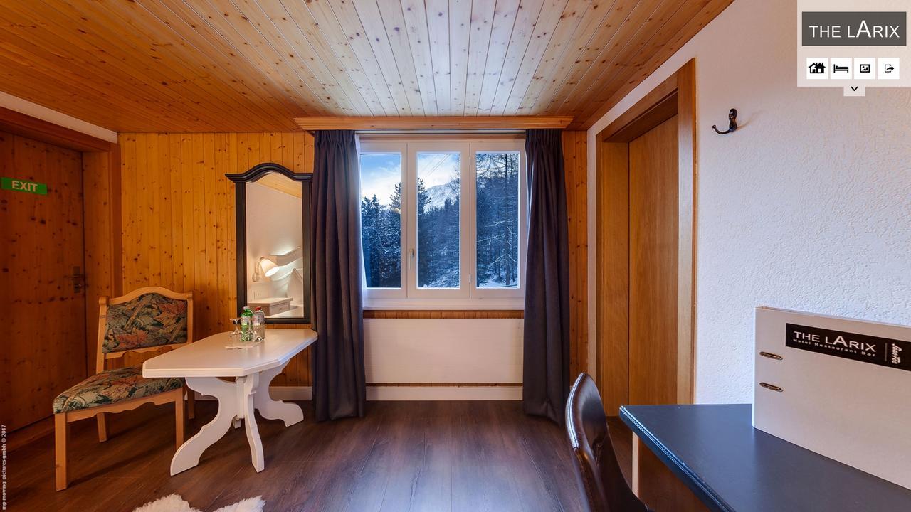 Hotel The Larix Ski-In Ski-Out Saas-Fee Exterior foto